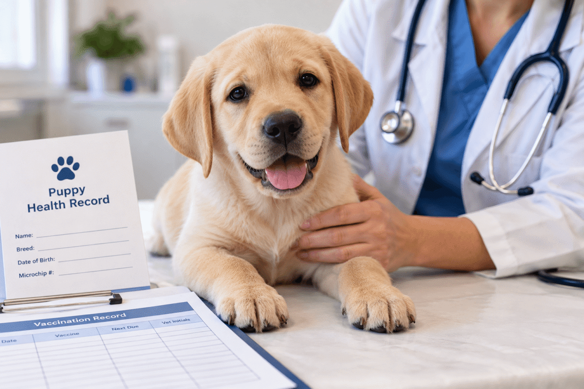Labrador Puppy Health Records: What Should Come With Your Puppy?